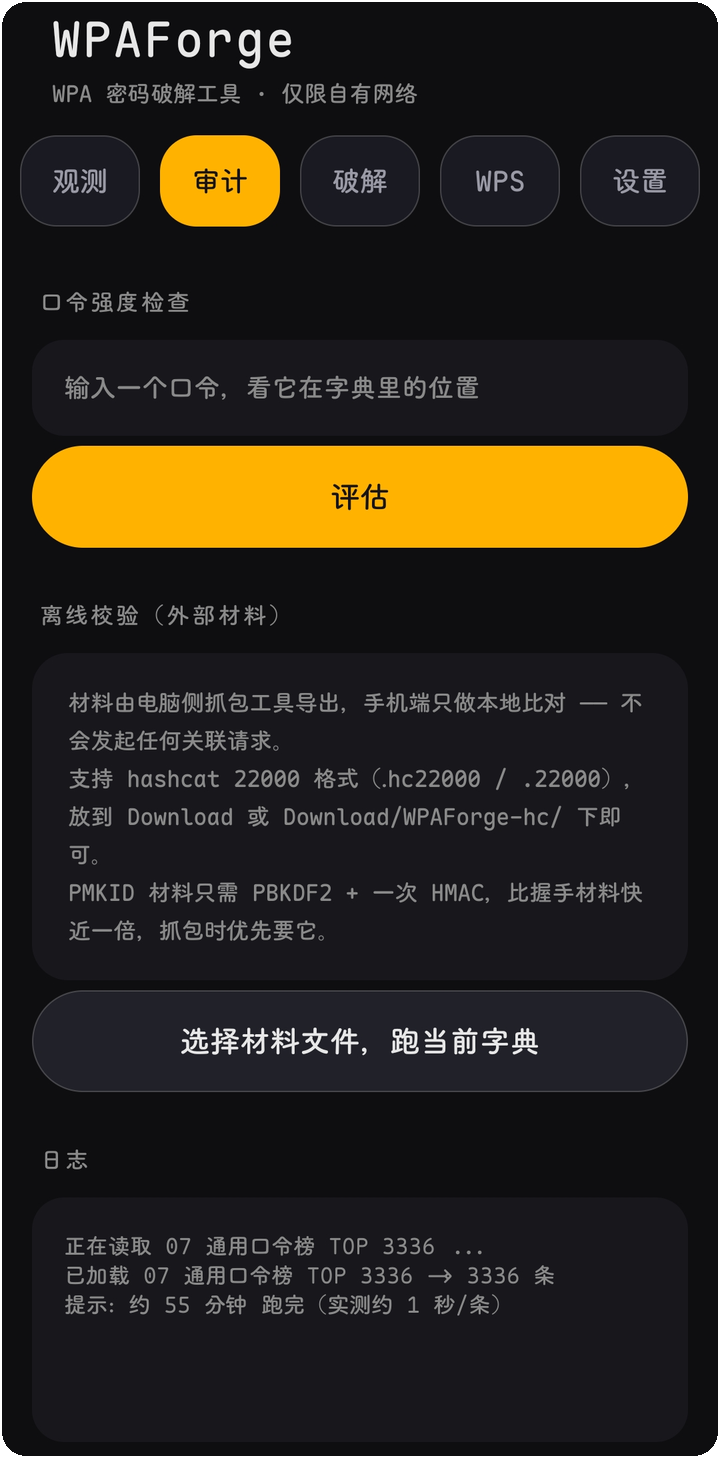 口令强度与离线校验